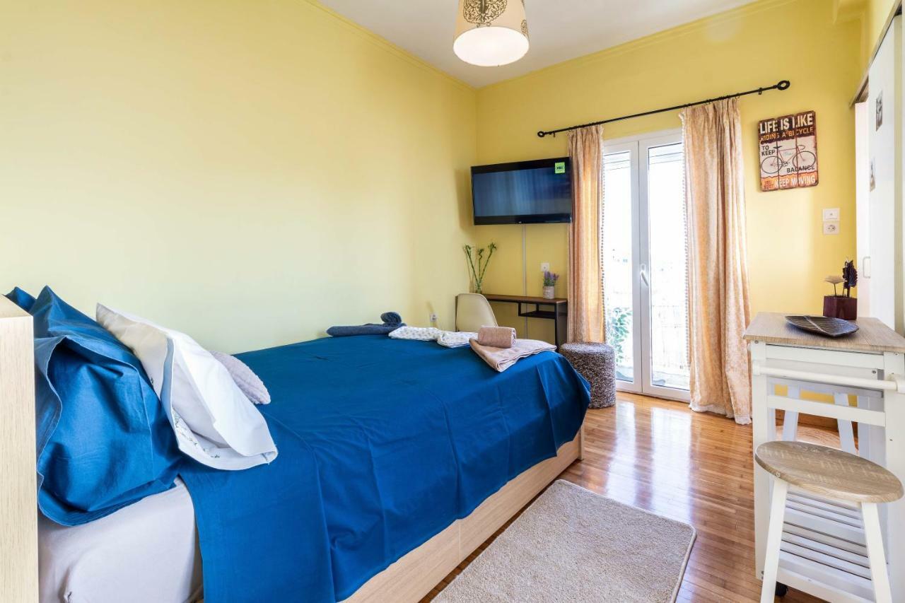 Central 6Th Floor Studio Near Metro & View&200Mbps Атина Екстериор снимка